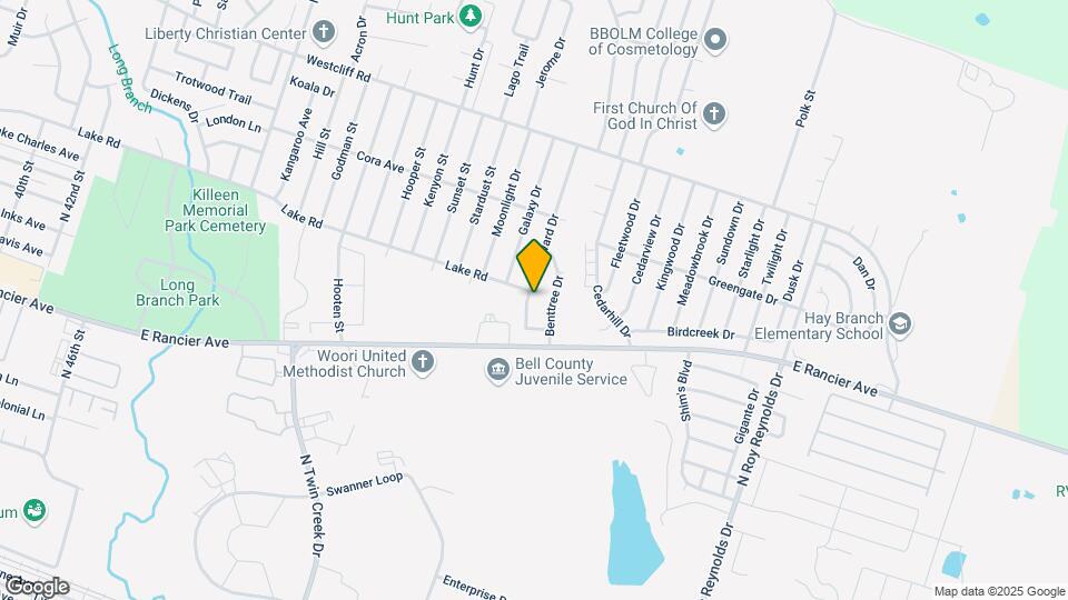 1604 Windward Dr Map and Location Details