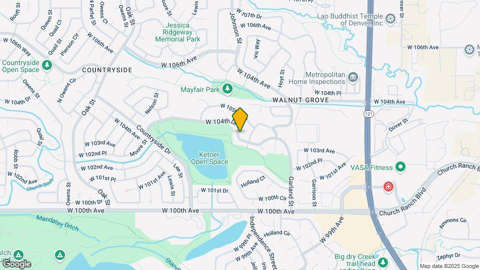 9701 W 104th Dr Map and Location Details
