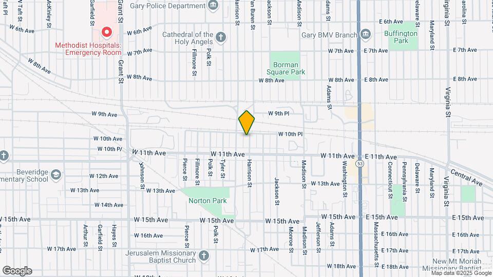 1052 Harrison St Map and Location Details