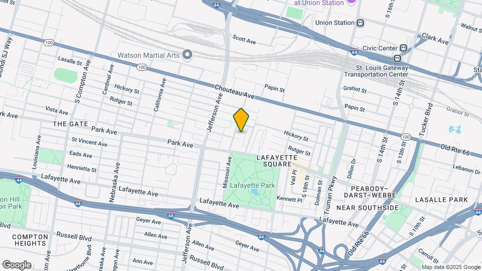 2223 Rutger St Map and Location Details
