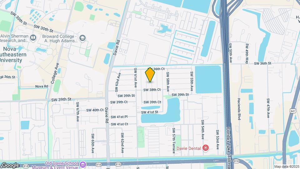 3761 SW 59th Ter Mapa y Detalles de la Ubicación