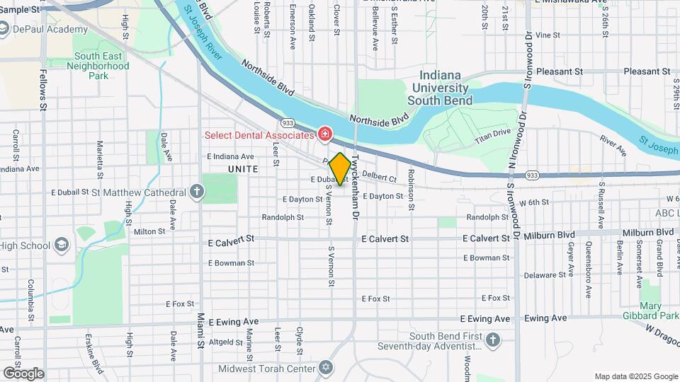 1431 E Dayton St Map and Location Details