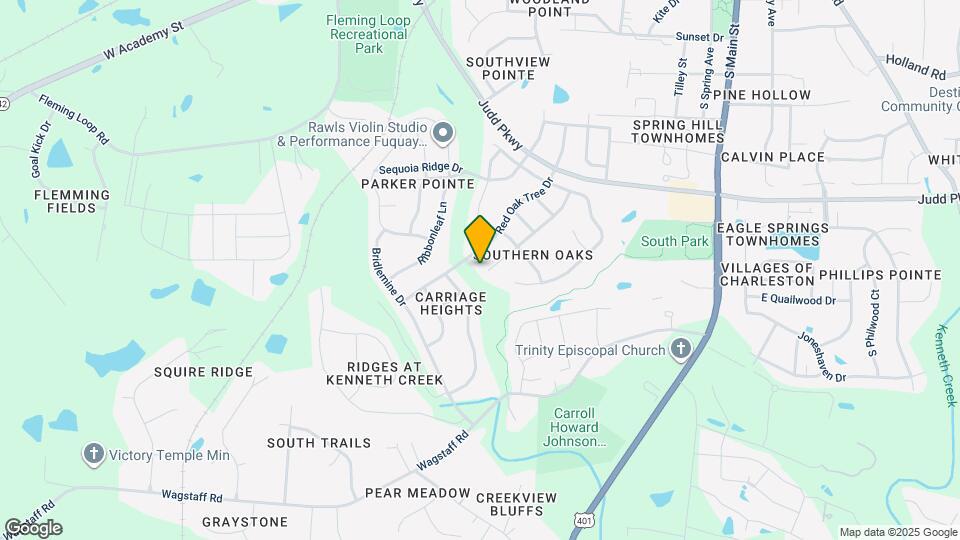 852 Willow Bay Dr Map and Location Details