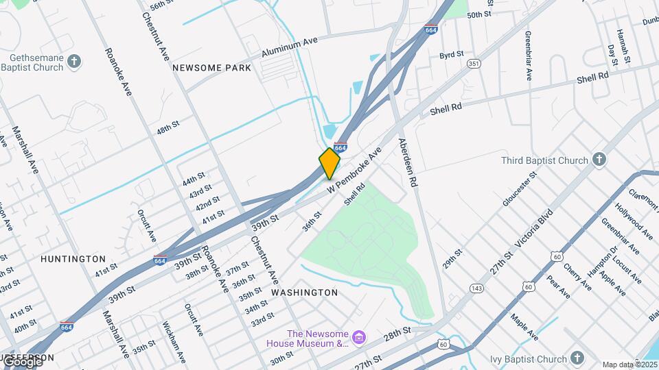 2602 Pembroke Ave Map and Location Details