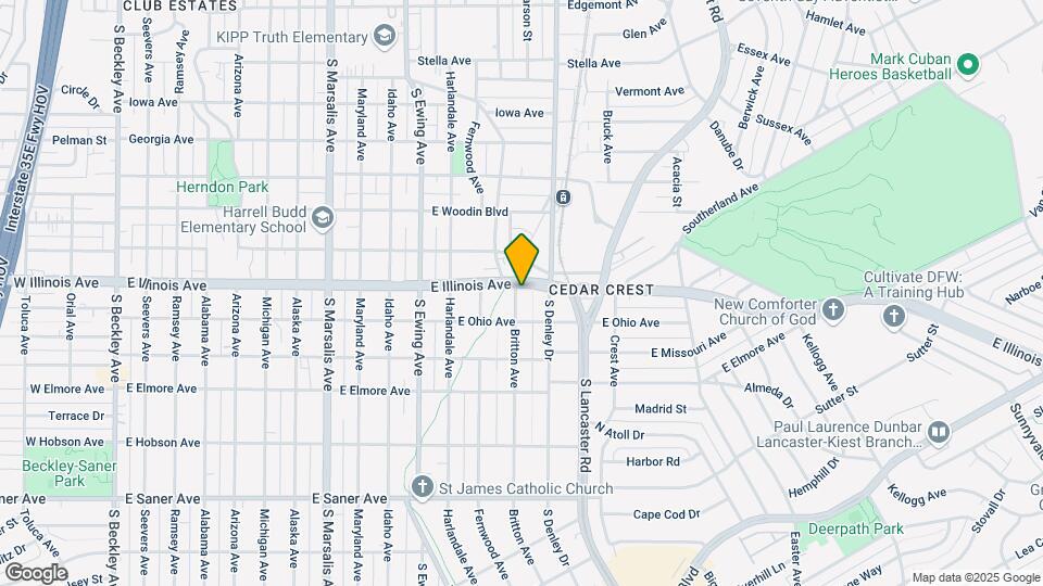 2308 Britton Ave Map and Location Details