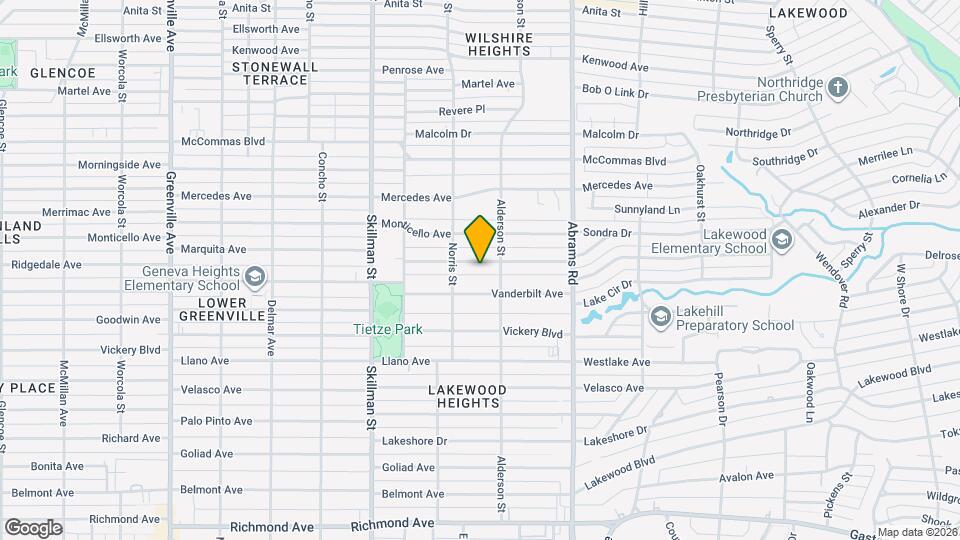 6226 Marquita Ave Mapa y Detalles de la Ubicación