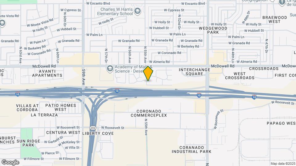 5440 W Belleview St Map and Location Details