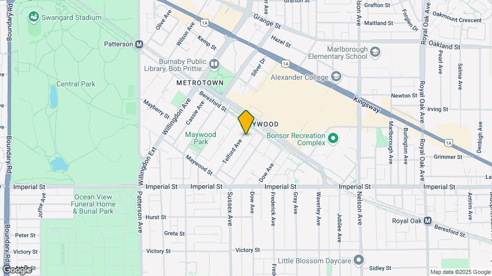 6486 Telford Ave Map and Location Details