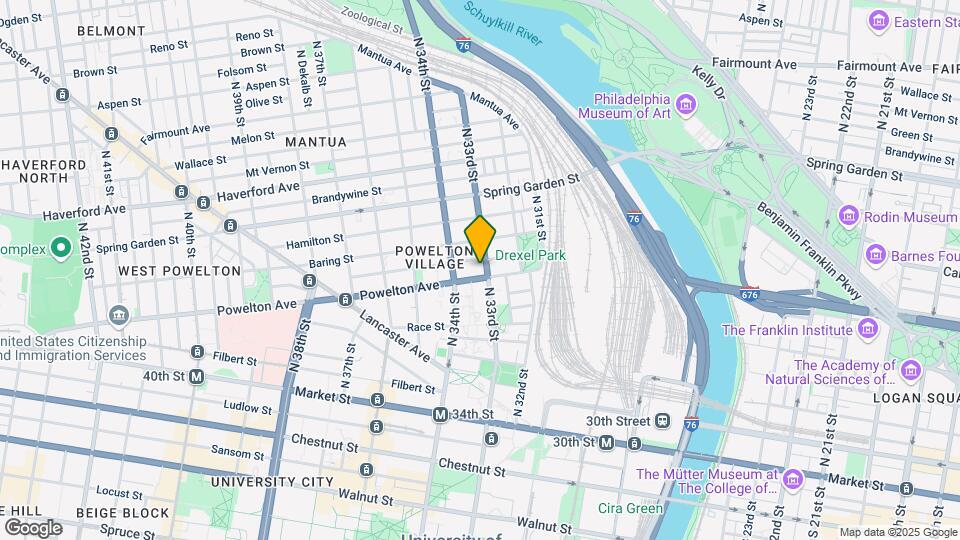3305 Powelton Ave Mapa y Detalles de la Ubicación