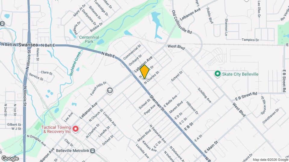 1707 N Charles St Map and Location Details