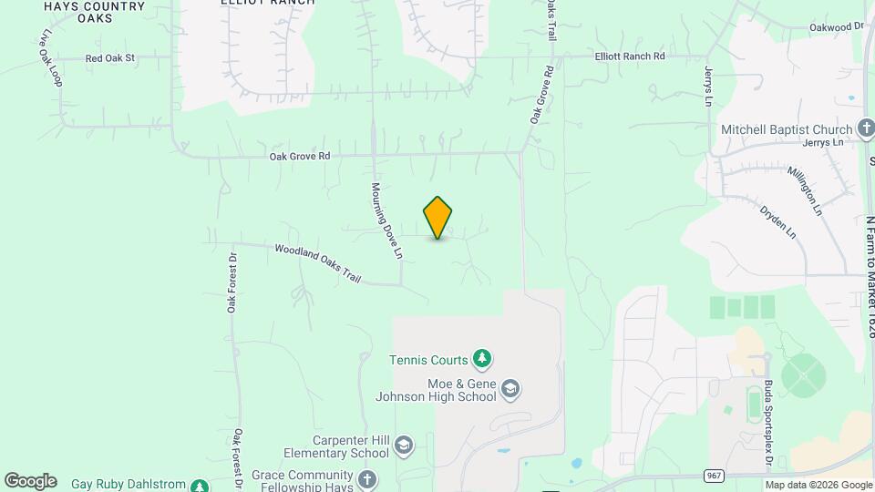 200 Oak Hollow Ln Map and Location Details