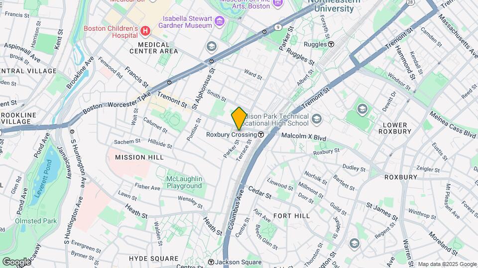 715 Parker St Map and Location Details