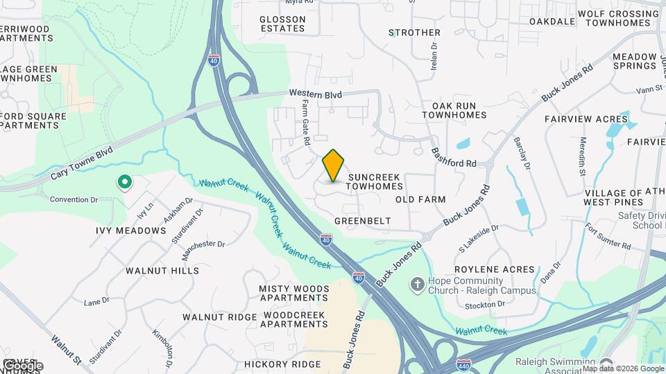 6011 Winterpointe Ln Map and Location Details