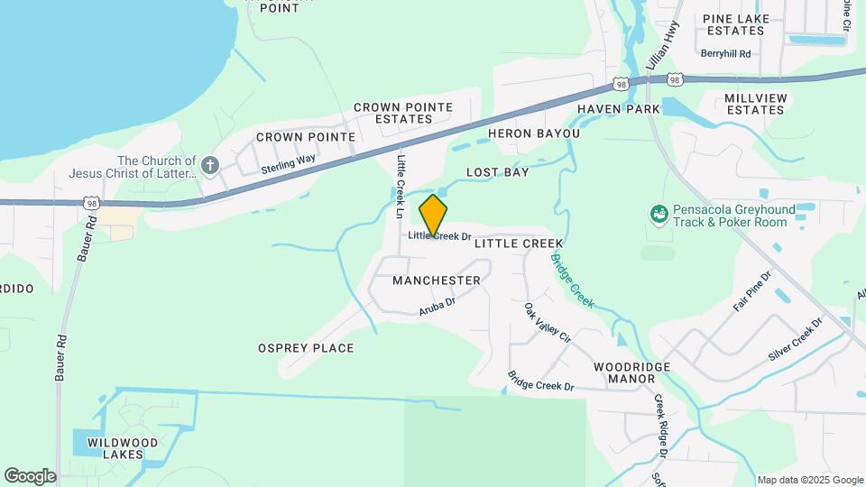 1449 Little Creek Dr Mapa y Detalles de la Ubicación