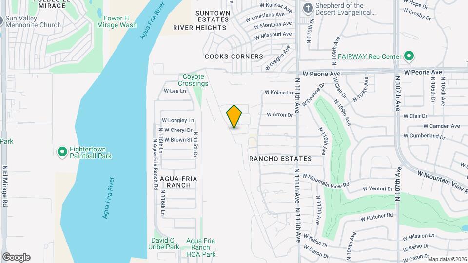 11508 W Cumberland Dr Map and Location Details