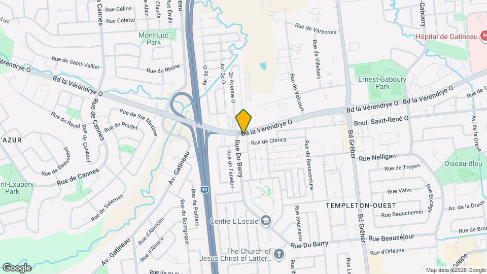 166 Du Barry Rue Map and Location Details