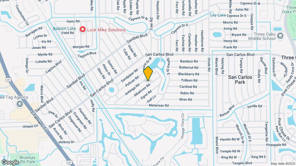 8181 Albatross Rd Map and Location Details