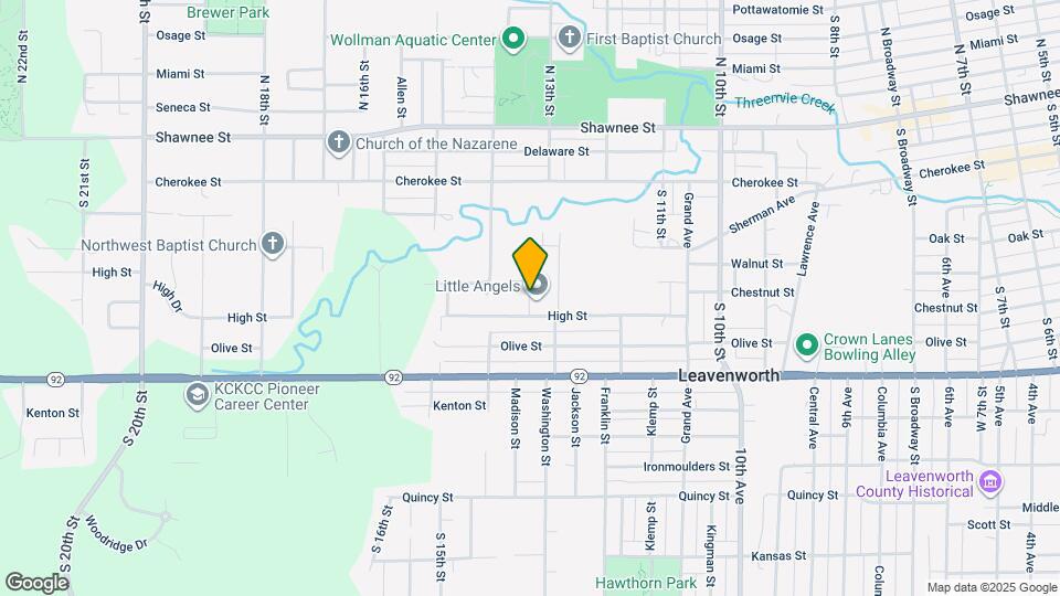 611 S 13th St Mapa y Detalles de la Ubicación