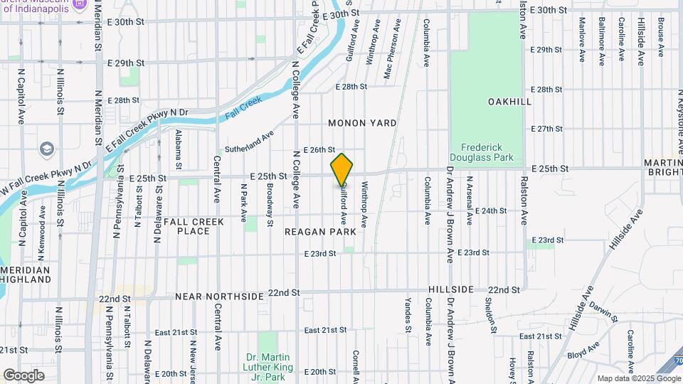 2438 Guilford Ave Mapa y Detalles de la Ubicación