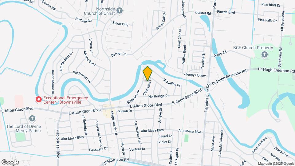 5233 Clearview Dr Map and Location Details