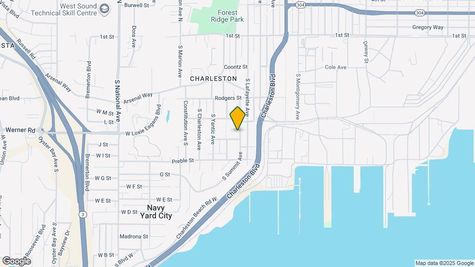 425 S Summit Ave Map and Location Details