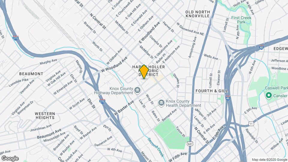 131 W Anderson Ave, Unit 101 Map and Location Details