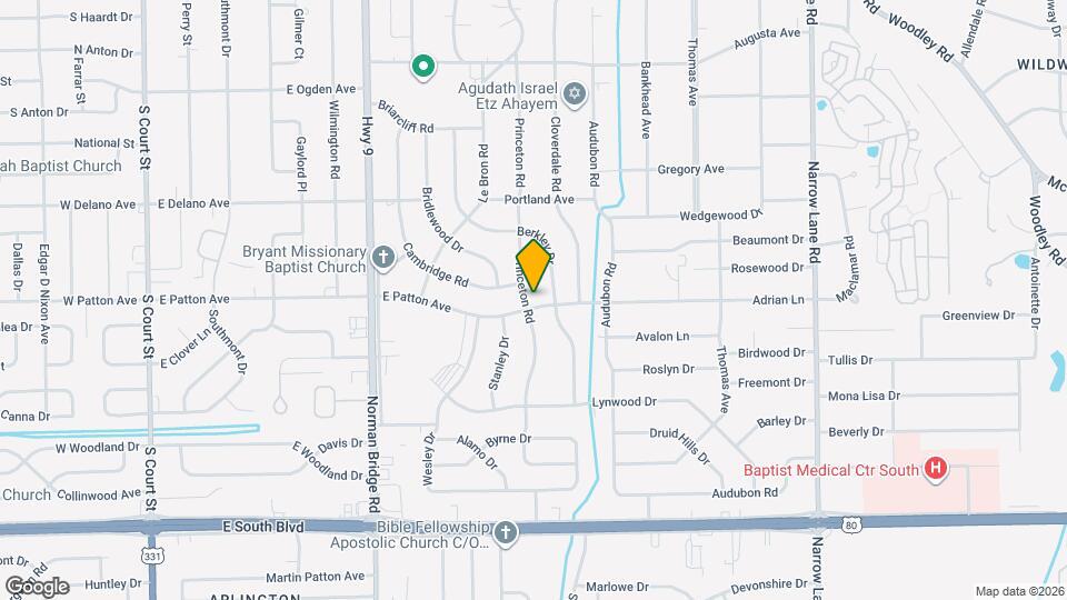 3649 Princeton Rd Map and Location Details