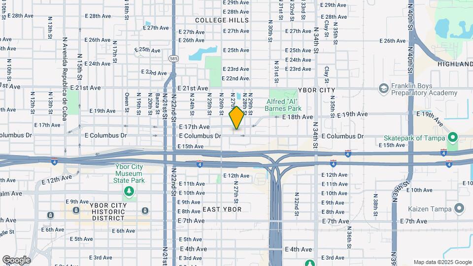 2704 E Columbus Dr Map and Location Details