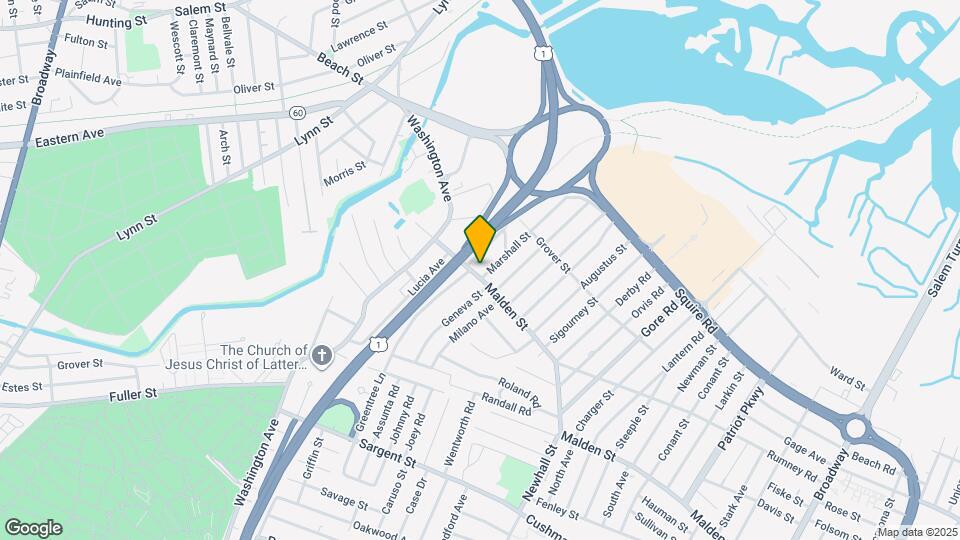 539 Malden St Map and Location Details