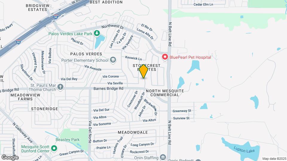 4517 Woodbluff Dr Map and Location Details