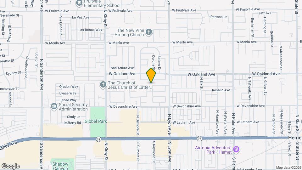 493 Ave Calandria Map and Location Details