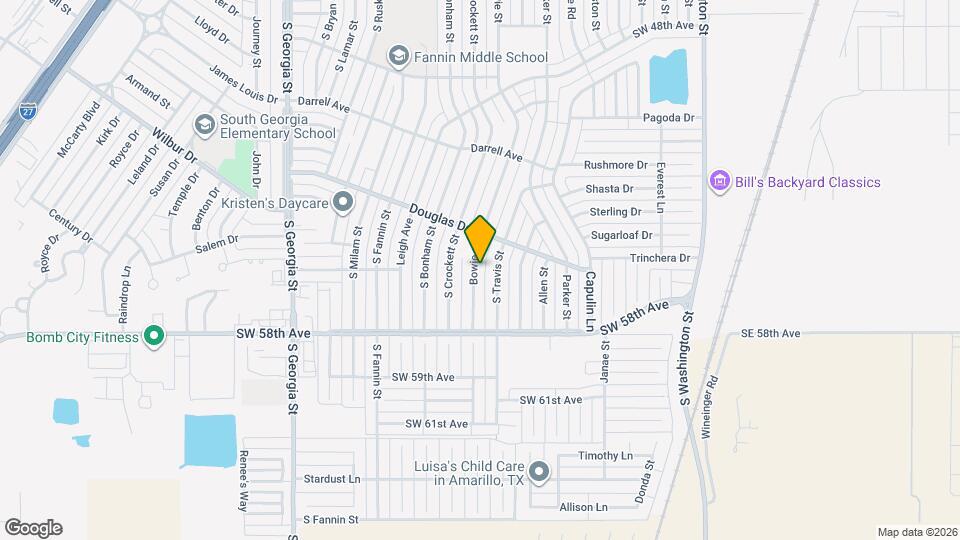 5115 Bowie St Map and Location Details