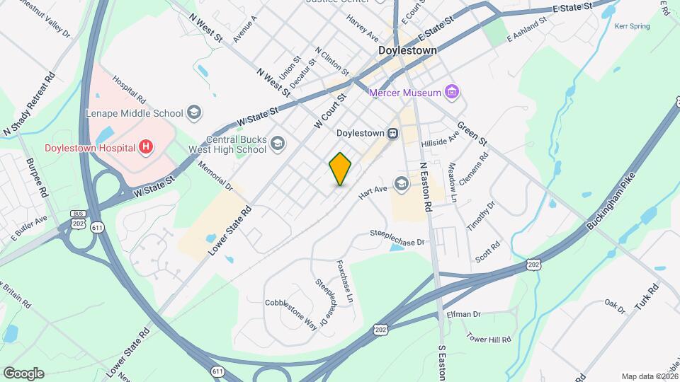 264 W Ashland St Map and Location Details