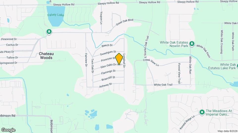 1523 Glen Oaks Dr Map and Location Details