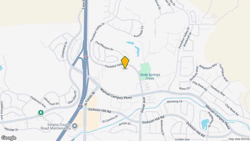 763 Montecito Ct Map and Location Details