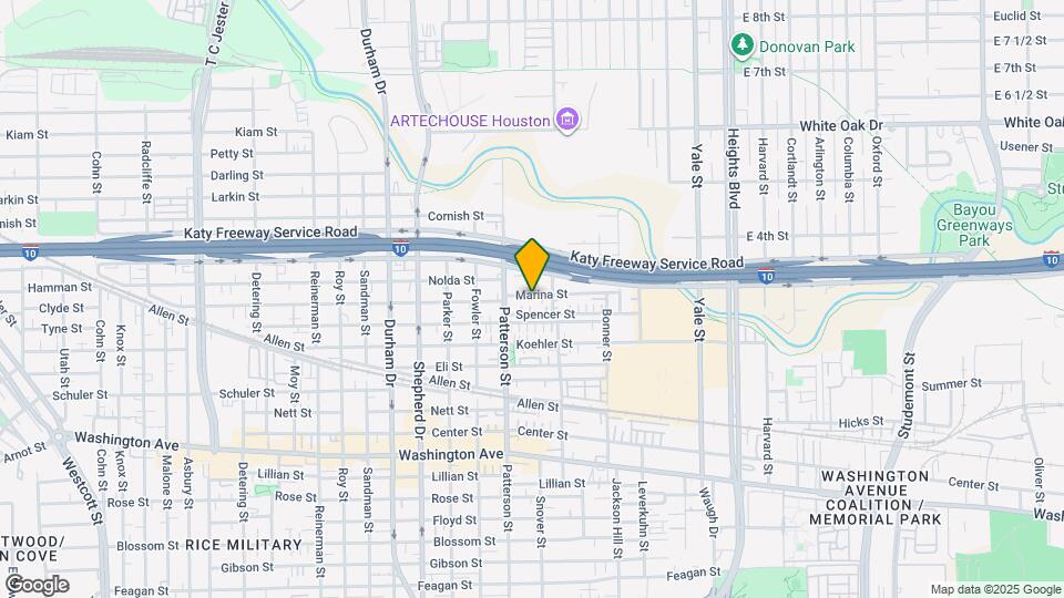 4331 Marina St Map and Location Details