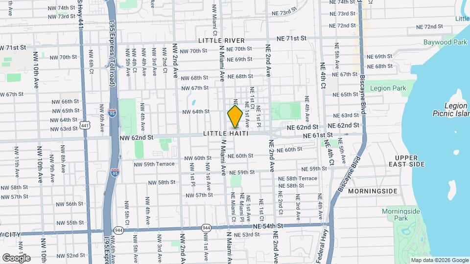 45 NE 62nd St Map and Location Details