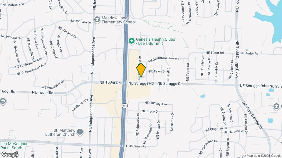 1105 NE Ridgeview Dr Map and Location Details
