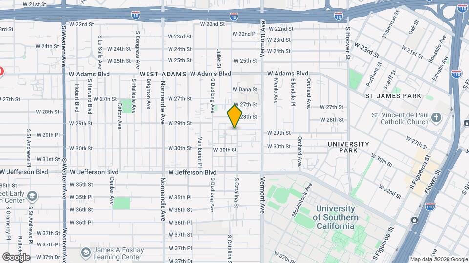 1478 W 29th St Mapa y Detalles de la Ubicación