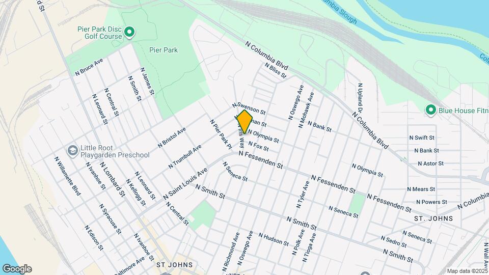 8353 N Fox St Map and Location Details