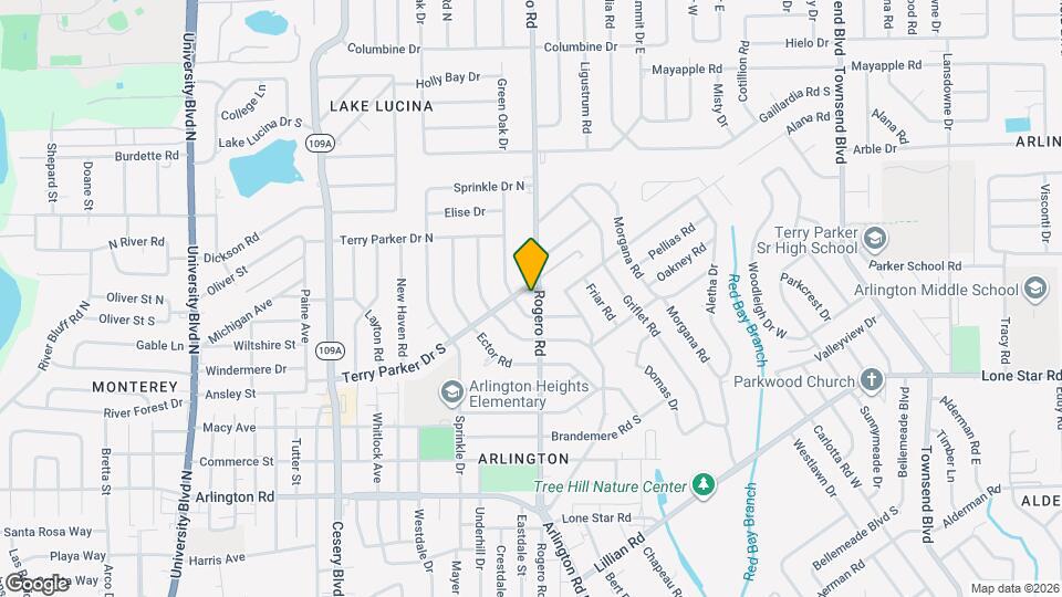 1794 Rogero Rd Map and Location Details