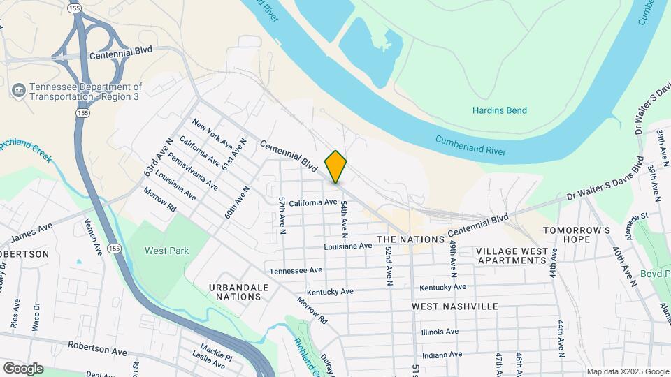 5403 Centennial Blvd, Unit #301 Mapa y Detalles de la Ubicación