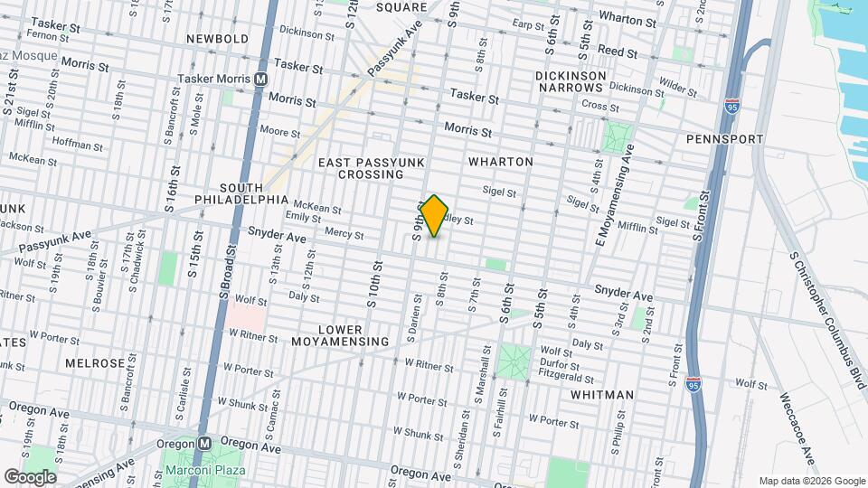 2016 S Mildred St Mapa y Detalles de la Ubicación