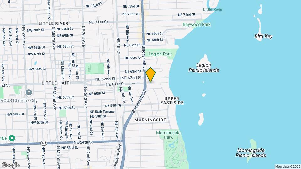 624 NE 61st St Map and Location Details