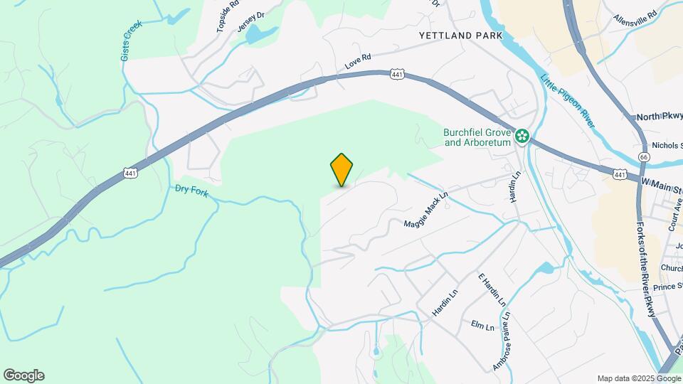 317 Saddleback Way Map and Location Details