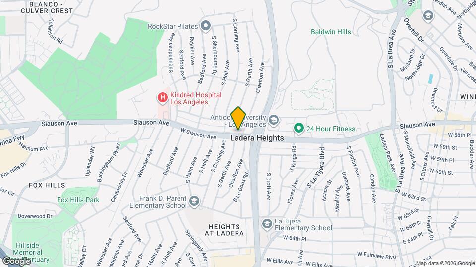 5235 W Slauson Ave Map and Location Details