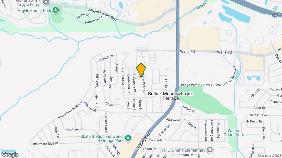 1967 Blue Bird Run W Map and Location Details