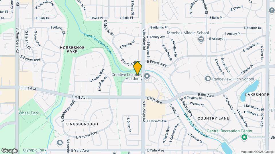 2203 S Buckley Rd, Unit #102 Map and Location Details