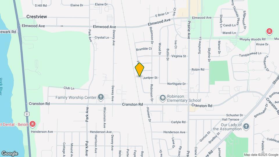 2300 Pioneer Dr Map and Location Details