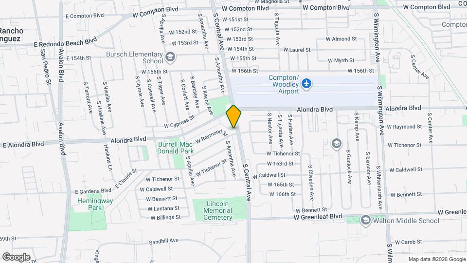 2007 W Reeve St Mapa y Detalles de la Ubicación